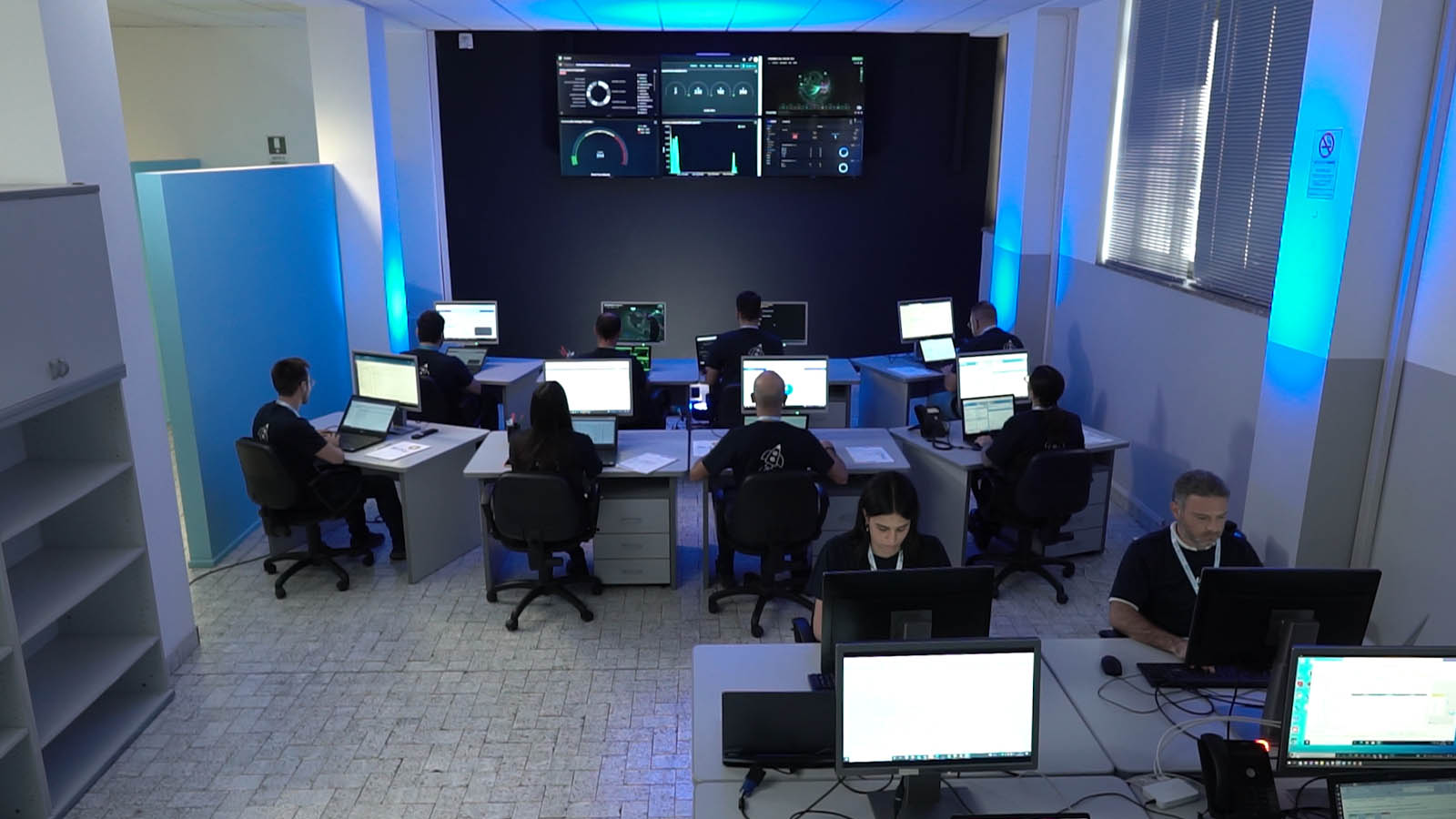 Centro di controllo sicurezza Cyber Gate sistema EDR